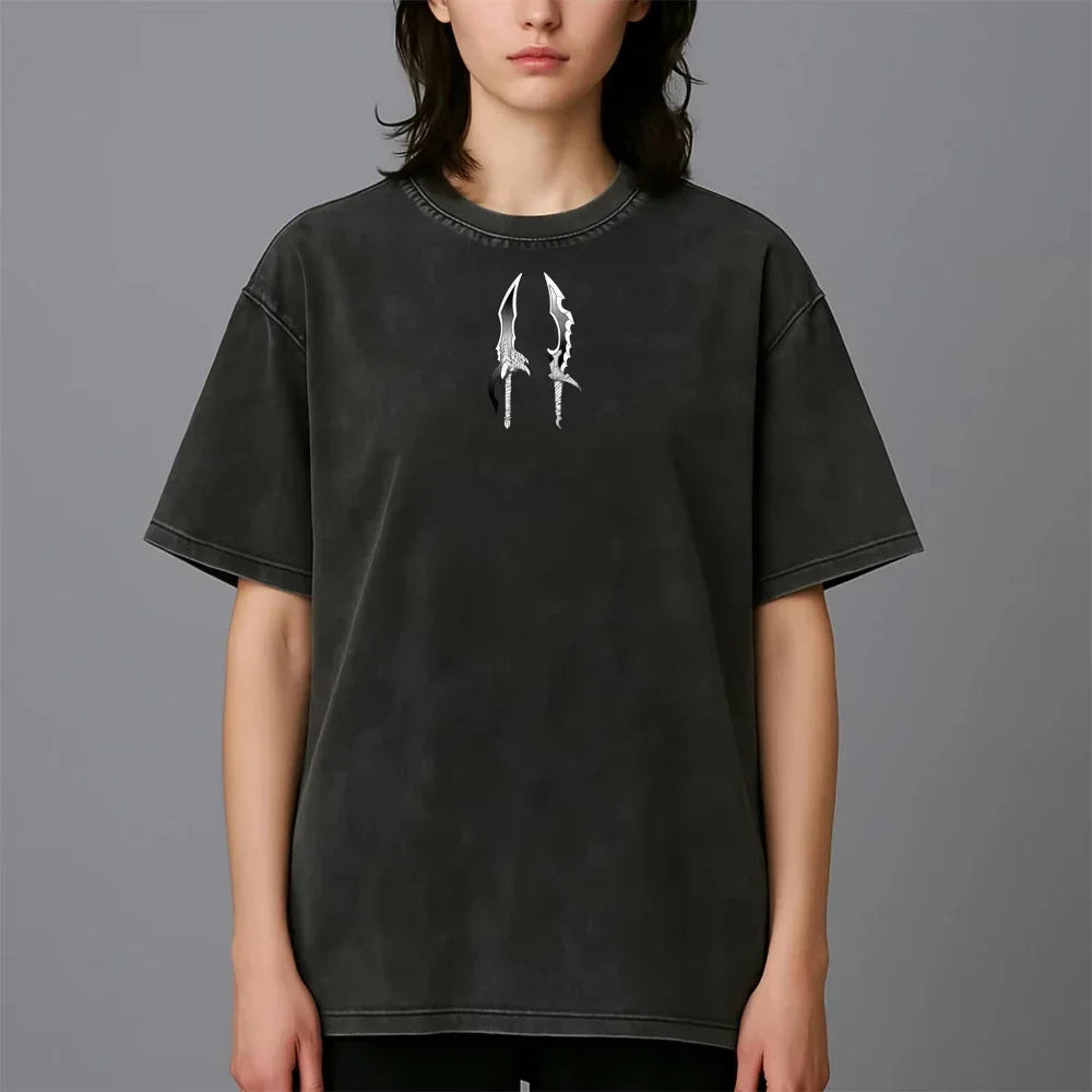 Solo Leveling Vintage Washed Cotton Tee