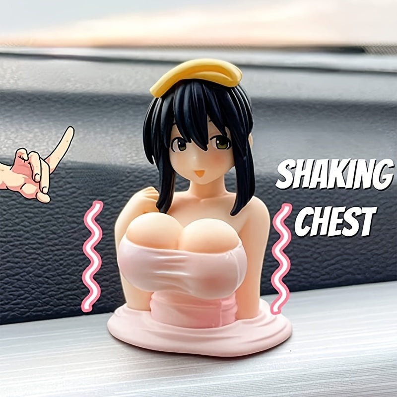 Kawaii Anime Character Dashboard Dolls – Cute Car Accessories