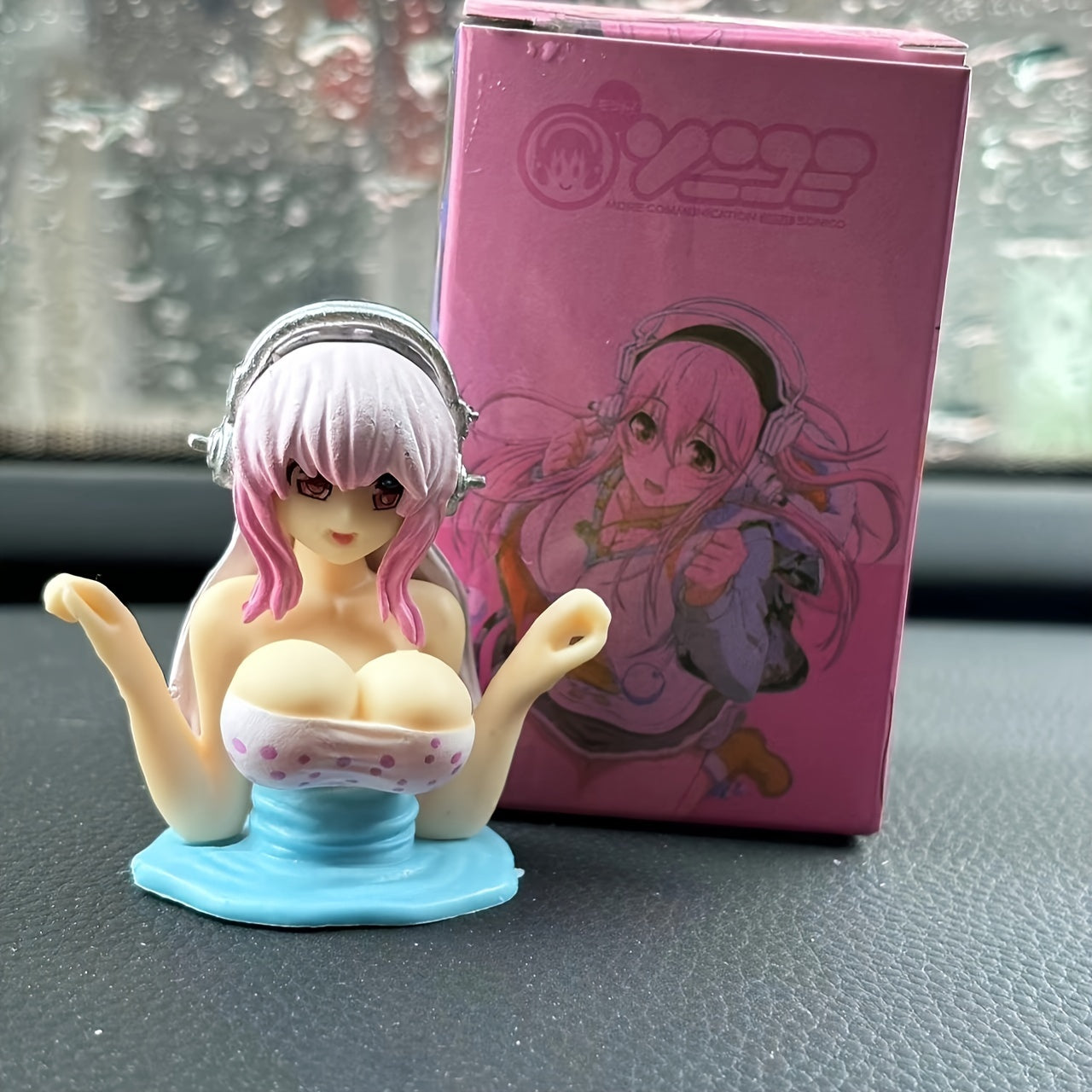 Kawaii Anime Character Dashboard Dolls – Cute Car Accessories