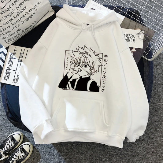 Hunter x Hunter Kurapika Hoodie – Unisex Harajuku Fleece Pullover