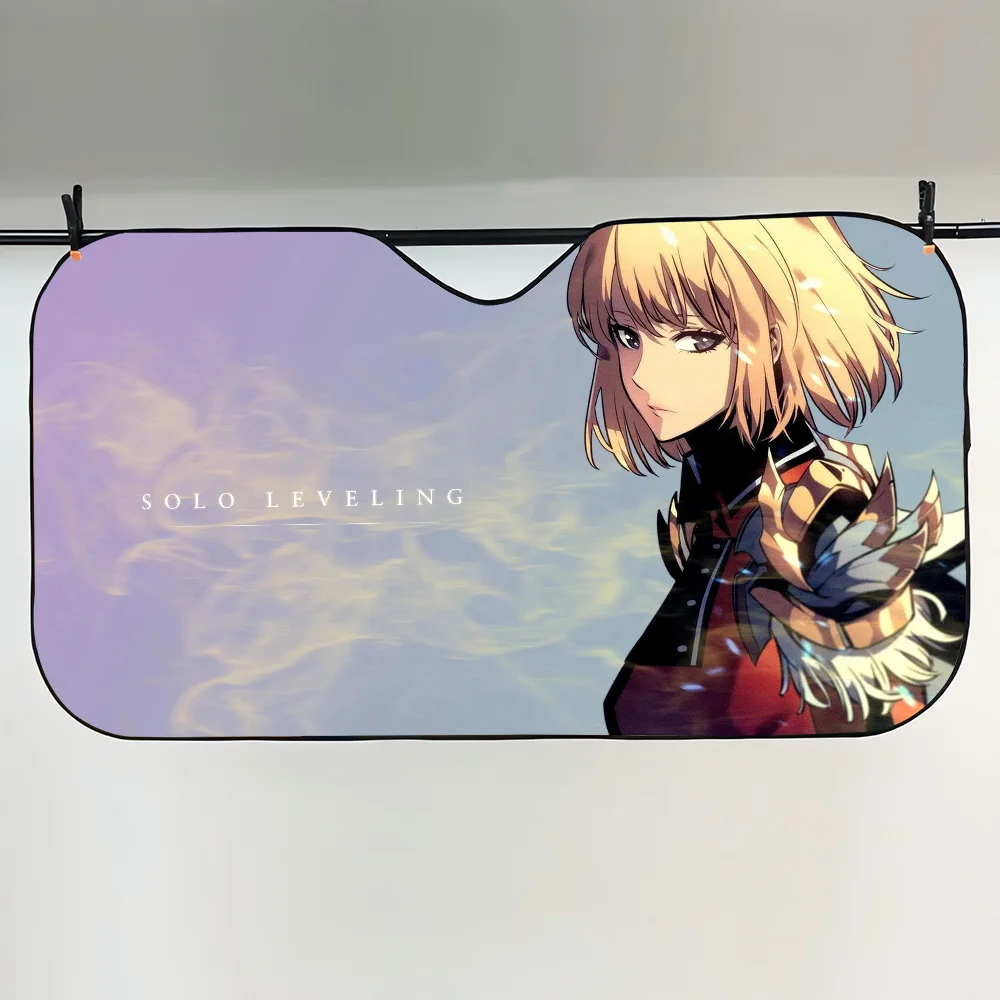Solo Leveling Boho Sun Shade Panel for Car