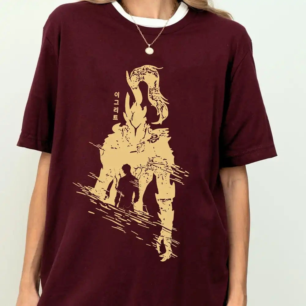 Igris Retro Solo Leveling 100% Cotton Unisex Tee