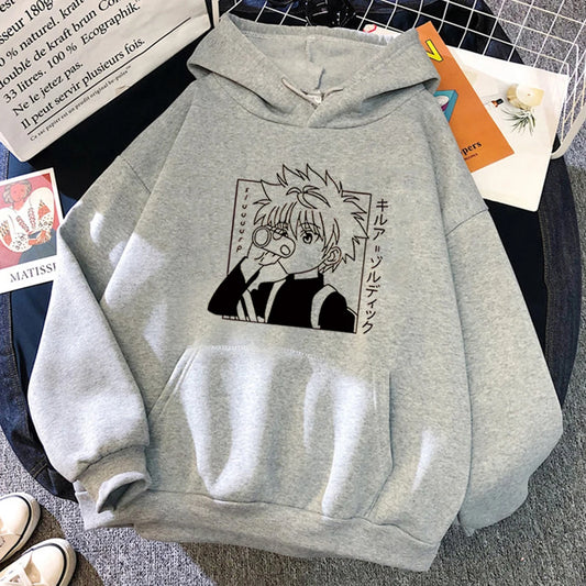 Hunter x Hunter Kurapika Hoodie – Unisex Harajuku Fleece Pullover