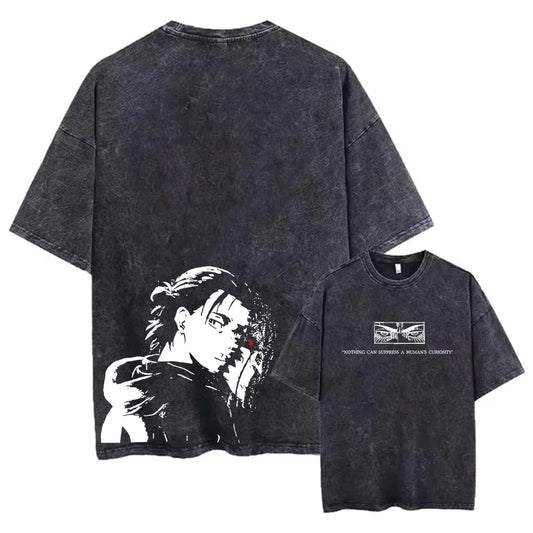 Attack On Titan Vintage Washed Cotton Tee